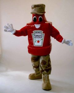 Sergeant Squeeze - Heinz mascot