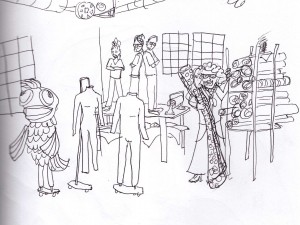 Mascot Studio thru Anne's eyes