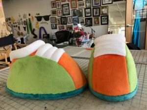 Mascot shoes